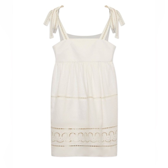 NWT SIMKHAI KLEMENTINE EMBROIDERED DRESS - Picture 3 of 16